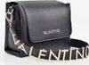 A black Valentino handbag with a gold logo strap is shown against a white background. Náhľad obrázku produktu