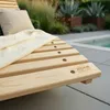 Home Deluxe Lettino in legno ondulato WOLGA - 120 cm | Anteprima dell’immagine prodotto 5