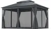 Blumfeldt Mondo Dual Pavilion 3x4 - dvojitá střecha a sítě Náhled obrázku produktu 4