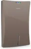 A modern, sleek dehumidifier with a gray finish. Produktbild-Vorschau