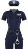 A police costume laid out flat against a white background. Podgląd zdjęcia produktu