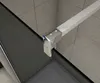 Aica Schwarze walk in Dusche 140x200cm Duschwand 8mm Produktbild-Vorschau 4