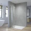 Duschabtrennung faltbar Dusche 135 x 187 cm Walkin Produktbild-Vorschau 2