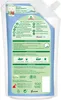 A pouch of Frosch fabric softener with product information and usage instructions. Produktbild-Vorschau