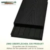 Woodstore24 WoodoMalta Komplettset 2,4 m - anthrazit - 9 m² Produktbild-Vorschau 3