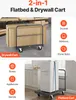 A collage showing a cart used for drywall and a cart used for appliances. Anteprima dell’immagine prodotto