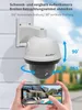 SecuFirst telecamera di sorveglianza PTZ per esterni WLAN, Anteprima dell’immagine prodotto 4
