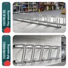 VOUNOT® Fahrradständer für 6 Fahrräder, Boden und Produktbild-Vorschau 4