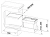 BLANCO FLEXON II 30/1 Mülltrennsystem Frontauszug / Produktbild-Vorschau 5