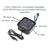 H31C USB 2.0 Hub 3-Port mit Kartenleser – Multiport USB Produktbild-Vorschau 6