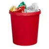 helit H6105825 Corbeille à papier 18 litres PE ronde rouge Voir les images du produit 6