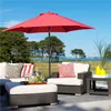 Yaheetech Sonnenschirm ø 230 cm Gartenschirm Knickbarer Produktbild-Vorschau 2