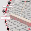 KOTARBAU® Pouliční koště 600 mm s násadou Průmyslové koště Náhled obrázku produktu 5