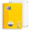 A yellow Oxford Collegeblock notebook is shown, with a second notebook partially visible behind it. Podgląd zdjęcia produktu