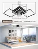 ZMH LED Deckenventilator 68cm mit Beleuchtung 6 Gang Produktbild-Vorschau 5