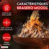 Moodz Feuerschale 80 cm - Feuerschalen für den Garten - Produktbild-Vorschau 23