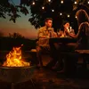 Relaxdays Feuerschale mit Funkenschutz, Garten & Terrasse, Produktbild-Vorschau 2