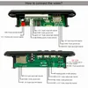 Diagram showing how to connect wires to a circuit board. Produktbild-Vorschau