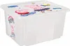 Keeeper Box na hračky Prasátko Peppa 24 l, transparentní Náhled obrázku produktu 2