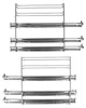 Two identical chrome-plated racks are shown against a white background. Produktbild-Vorschau