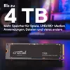 Crucial T705 1TB SSD M.2 PCIe Gen5 NVMe Produktbild-Vorschau 10