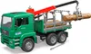 ciężarówka do transportu drewna Bruder MAN z żurawiem Podgląd zdjęcia produktu 5