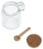 Bicchiere con coperchio di sughero e pratico cucchiaio, 250 Anteprima dell’immagine prodotto 4