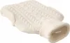 Wärmeflasche mit kuscheligem, beigefarbenem Strickbezug Produktbild-Vorschau 3