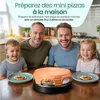 Emerio Pizzarette Original PO-115848.1 – 1500 W – Four à Voir les images du produit 6