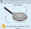 2er Set Duschkopf Wassersparend 3 Funktion Duschbrause Produktbild-Vorschau 5