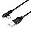 Kabel LogiLink USB - USB-C (M) úhlový na USB (M) Náhled obrázku produktu 1