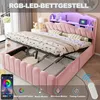 Lit Flieks 140x200 cm avec rangement, lit pour enfant Voir les images du produit 6