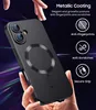 Magnetische Hülle für iPhone 16 Matt Silikon Handyhülle mit Produktbild-Vorschau 6