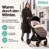 Fillikid Winterfußsack Hybrid Daune Exclusiv Produktbild-Vorschau 3