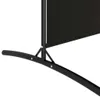 vidaXL Paravento a 4 ante, nero, 698 x 180 cm, in tessuto Anteprima dell’immagine prodotto 7
