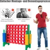 COSTWAY Vier-Gewinnt Spiel 120 x 42 x 104 cm, 4 Gewinnt Produktbild-Vorschau 6