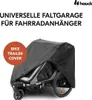 Porta garage pieghevole Hauck per rimorchi per biciclette Anteprima dell’immagine prodotto 2