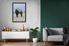 MuchoWow® Gerahmtes Poster Pferde - Schnee - Weiß 60x90 cm Produktbild-Vorschau 5
