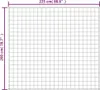 vidaXL Couverture de poids Bleu 200x225 cm 13 kg Tissu Voir les images du produit 7