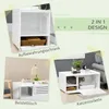 PawHut Katzenschrank für Katzentoilette Katzenklo Produktbild-Vorschau 4