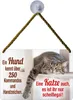 Kulthänger Blechschild Katze scheißegal, KH 191 Produktbild-Vorschau 1