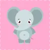 Baby Kinder Handtuch Seiftuch - Elefant - 100% Baumwolle - Produktbild-Vorschau 1