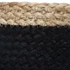 Set aus 3 jutekörben schwarz d11 16 19cm  - Atmosphera Voir les images du produit 6