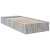 vidaXL Postel Grey Sonoma 100x200 cm Dřevěný materiál Náhled obrázku produktu 6