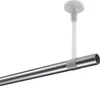 Interdeco Gardinenstange / Vorhangstange Chrom / Weiß, Typ Produktbild-Vorschau 3