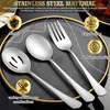 10 Stück Servierutensilien Set, Edelstahl Besteck Set Produktbild-Vorschau 6