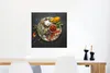 MuchoWow® Poster Gewürze - Teller - Pfeffer - Schwarz - Produktbild-Vorschau 5