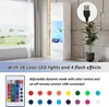 MODFU Vitrine - Meuble Vitrine Haut avec Portes Vitrées et Voir les images du produit 5