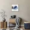 Gerahmtes Poster - Rahmen in heller Eiche - Blau Schwarz Produktbild-Vorschau 7