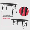 MIADOMODO Składany stolik kempingowy, 90 x 45 x 53 cm Podgląd zdjęcia produktu 9